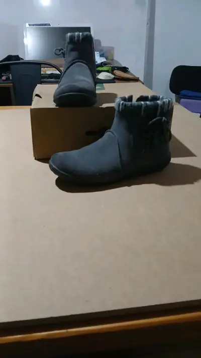 Botines ROCKFOR de invierno gris oscuro para mujer - miniatura 1
