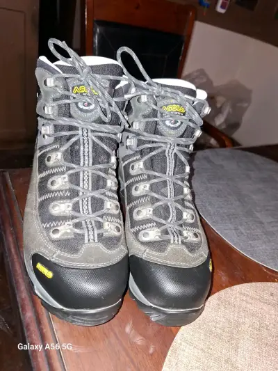 Botas de montaña Asolo negras para hombre - miniatura 1