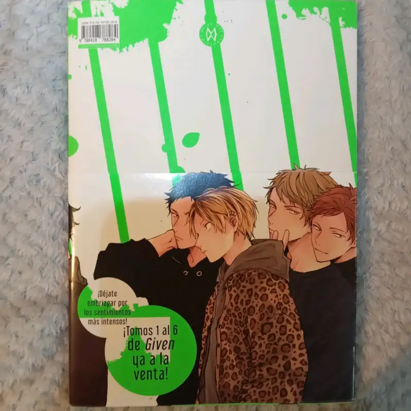 Libro de ilustraciones Given por Natsuki Kizu - 2