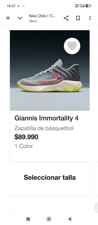 Zapatillas Nike Giannis Immortality 4 para Básquet - miniatura 4