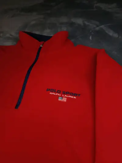 Polar rojo Polo Sport Ralph Lauren para hombre - miniatura 2