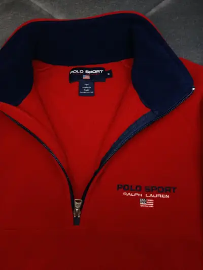 Polar rojo Polo Sport Ralph Lauren para hombre - miniatura 3