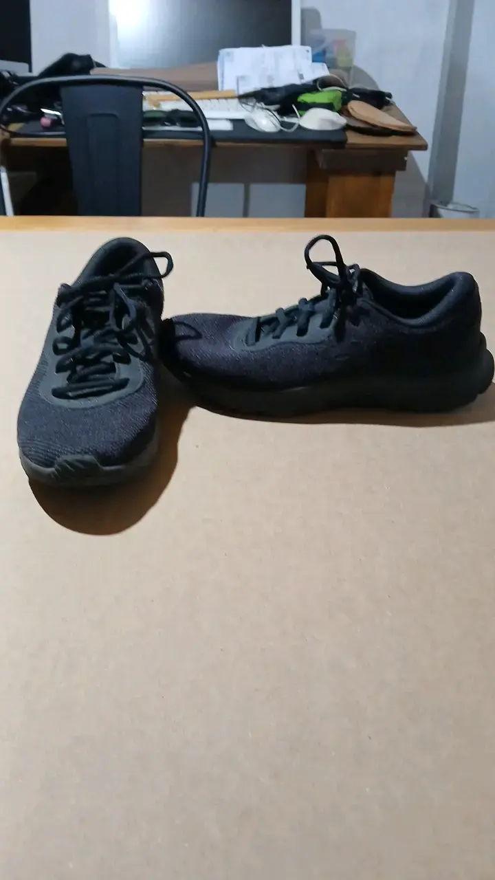 Zapatillas deportivas Skechers negras para hombre - 2