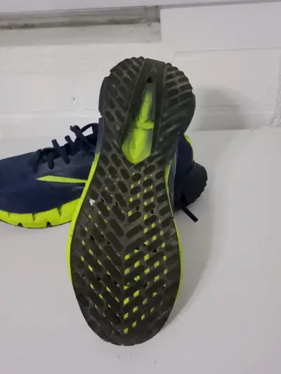 Zapatillas deportivas Reebok azul y amarillo - miniatura 3