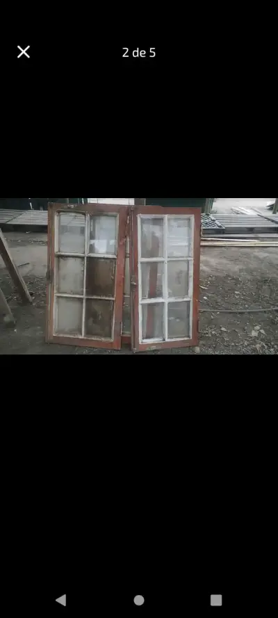 Ventana de madera con vidrio doble hoja - miniatura 3
