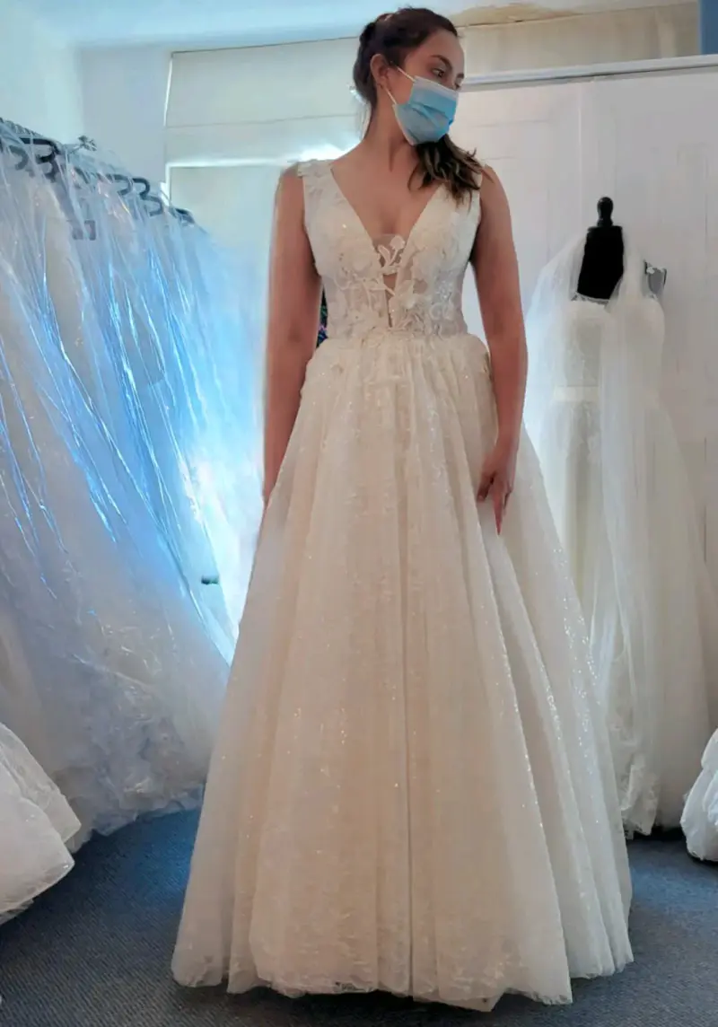 Vestido de novia blanco - 3