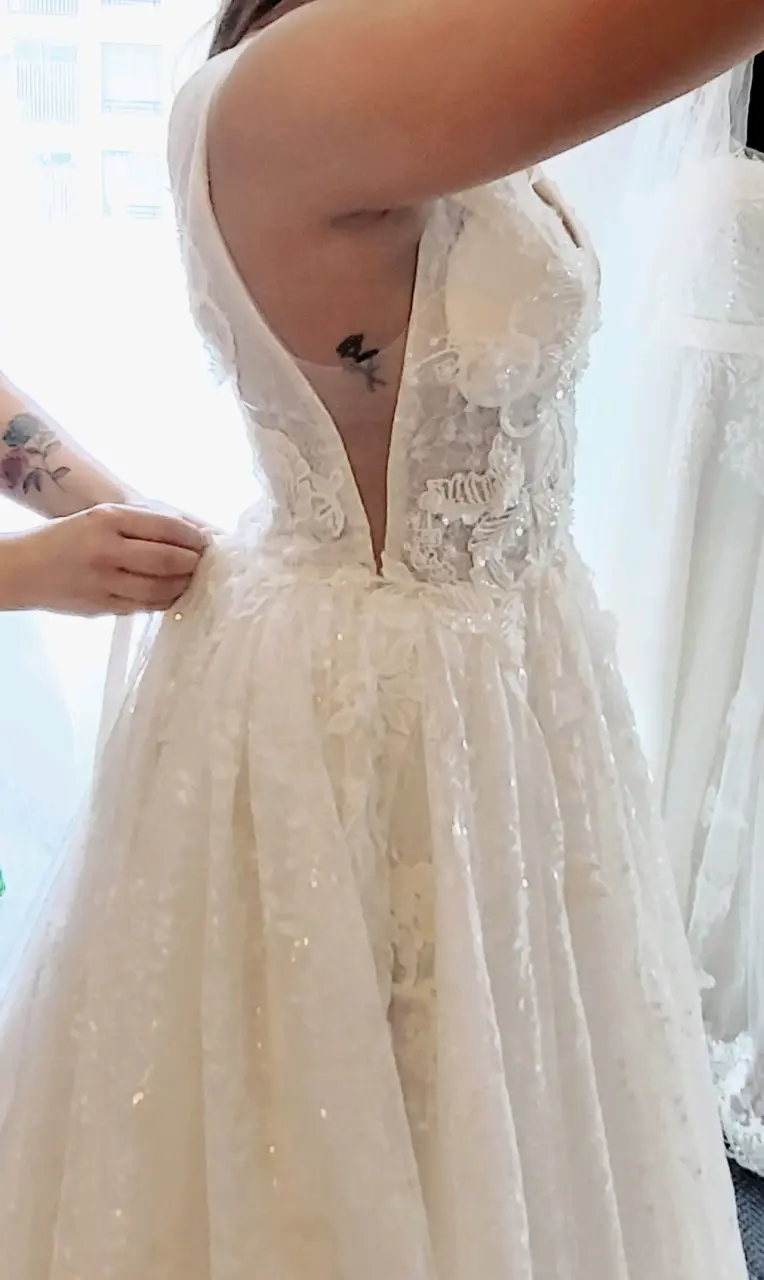 Vestido de novia blanco - 4