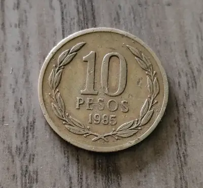 Moneda de 10 pesos chilenos de 1985 - miniatura 1