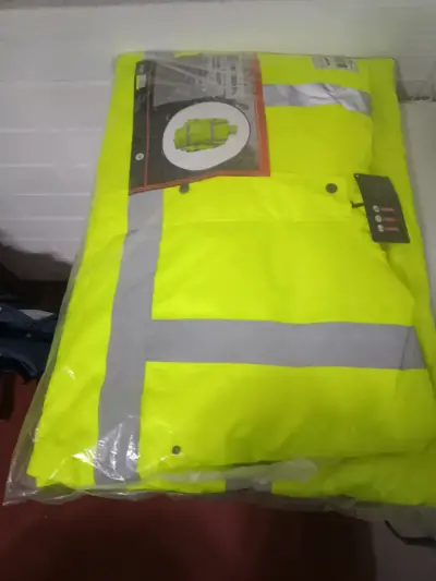 Chaqueta reflectante de seguridad amarilla - miniatura 1