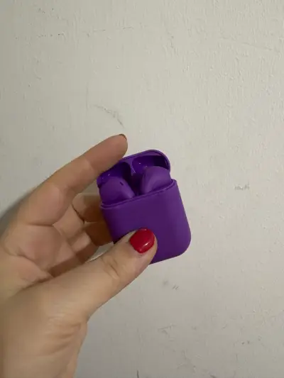 Audifonos inalámbricos Bluetooth color morado - miniatura 1