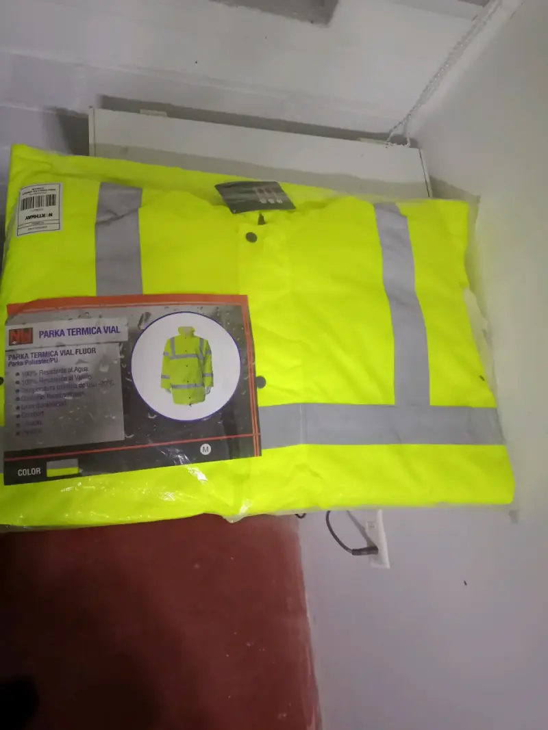 Chaqueta reflectante de seguridad amarilla - 2