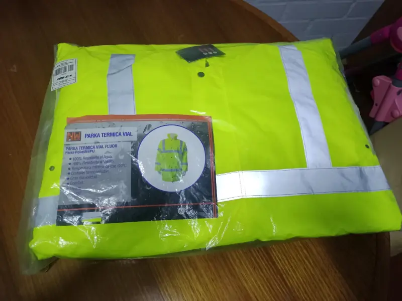 Chaqueta reflectante de seguridad amarilla - 3