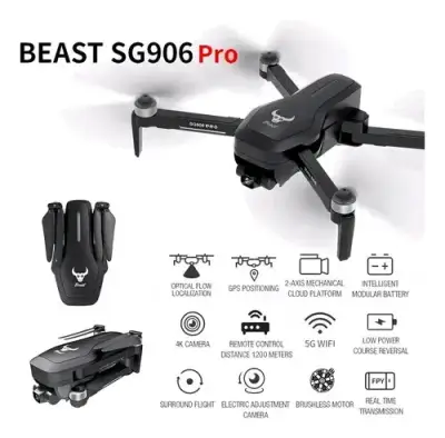 Drone plegable Beast SG906 Pro con cámara 4K - miniatura 1