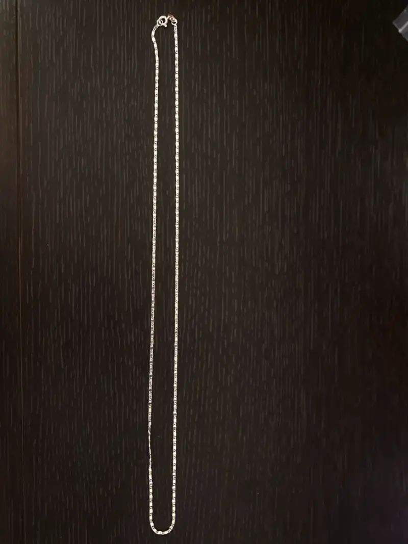 Cadena de plata estilo Figaro para hombre - 3