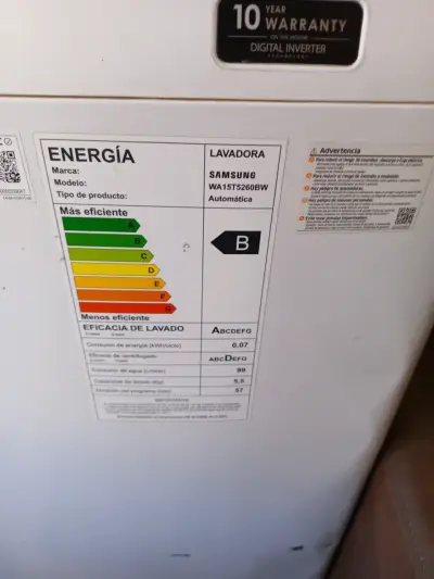 Lavadora Samsung Automática 15.2 kg Inverter - miniatura 2