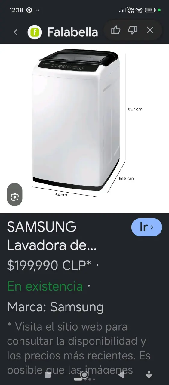 Lavadora Samsung Automática 15.2 kg Inverter - 4