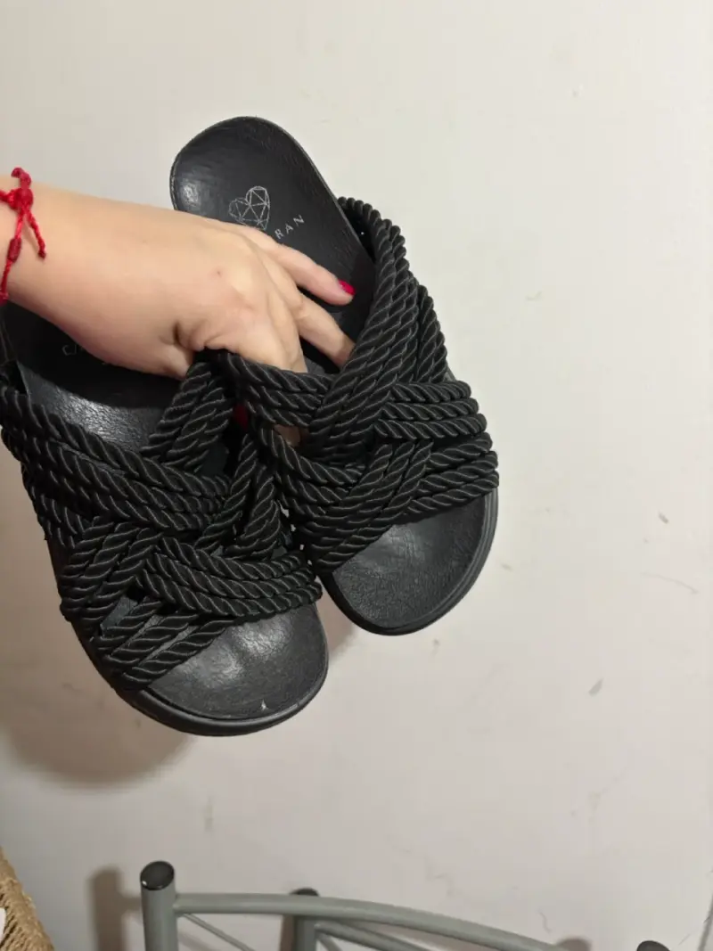 Sandalias negras CMORAN - 1