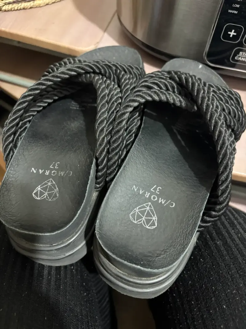 Sandalias negras CMORAN - 2