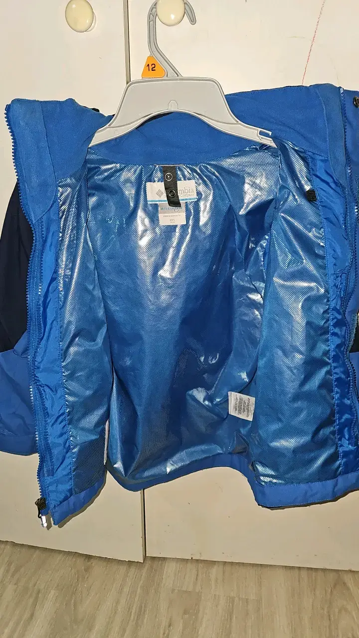 Chaqueta impermeable azul para niño Columbia - 2