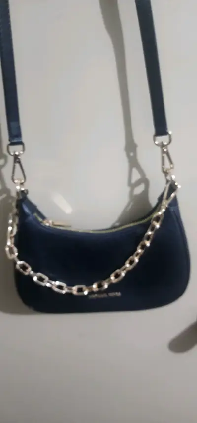 Cartera negra Michael Kors cuero - miniatura 3