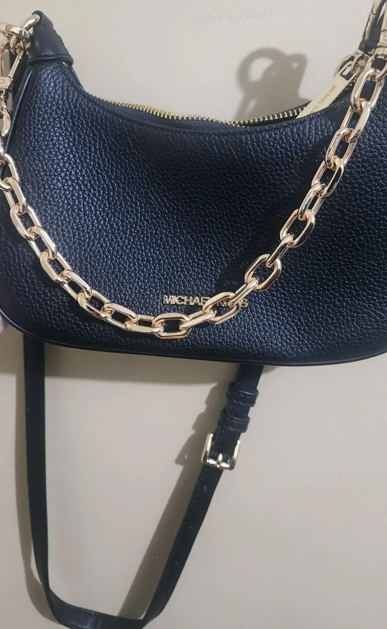 Cartera negra Michael Kors cuero - 4