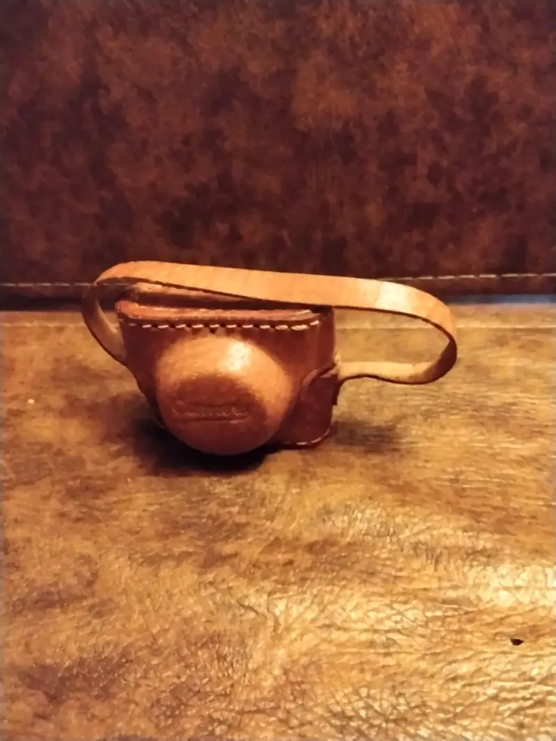 Cámara miniatura Crystar vintage con estuche - 4