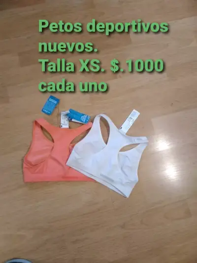 Petos deportivos nuevos talla XS - miniatura 2