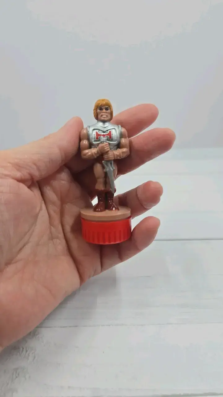 Figura He-Man vintage con sello - 4