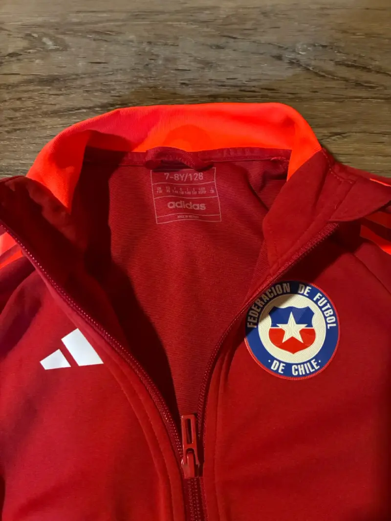 Poleron Roja Federación de Fútbol de Chile AEROREA - 3