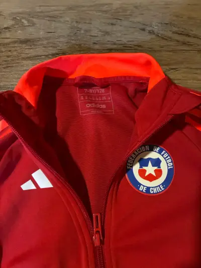 Poleron Roja Federación de Fútbol de Chile AEROREA - miniatura 3