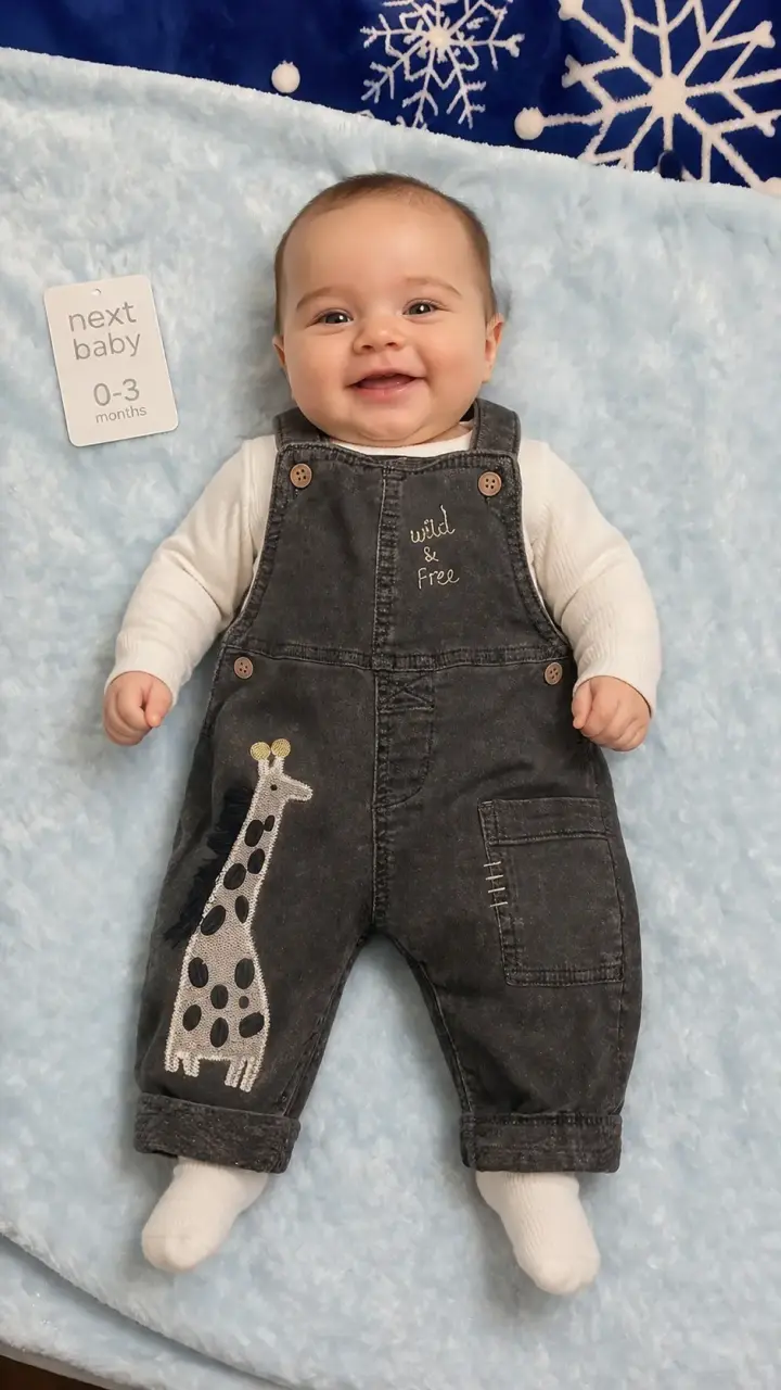 Enterito de bebé con diseño de jirafa Next Baby