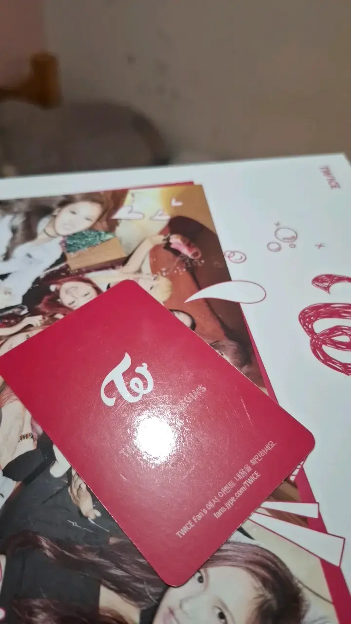 Photocard original Chaeyoung de Twice - 3