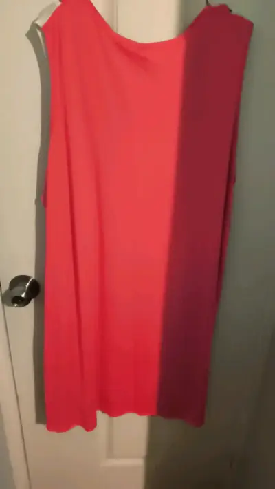 Vestido sin mangas bicolor para mujer - miniatura 2
