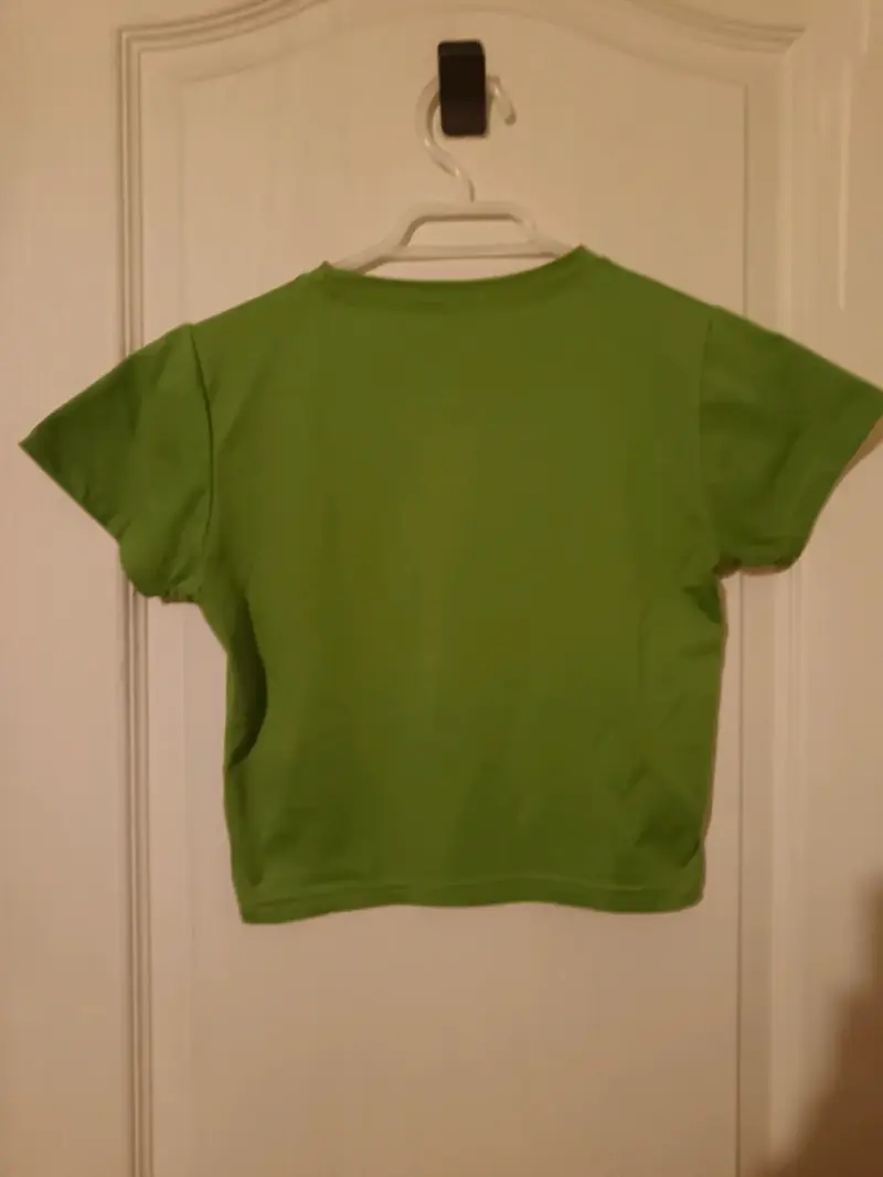 Polera verde con diseño de Creeper - 3
