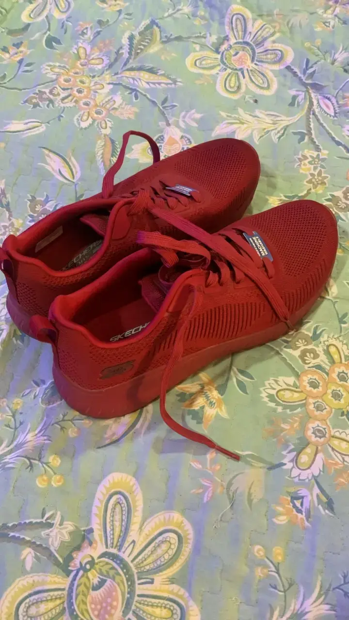 Zapatillas deportivas rojas Skechers para hombre - 1