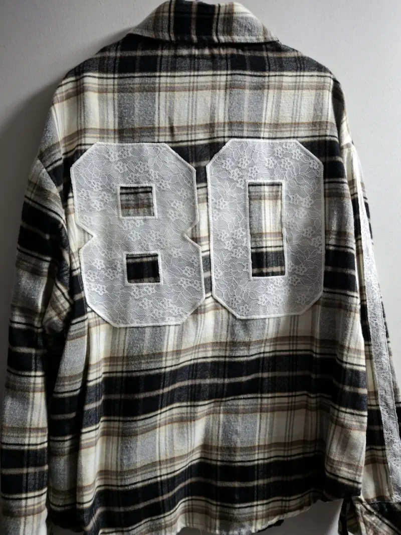 Camisa a cuadros con bolsillo para niñas Zara - 3