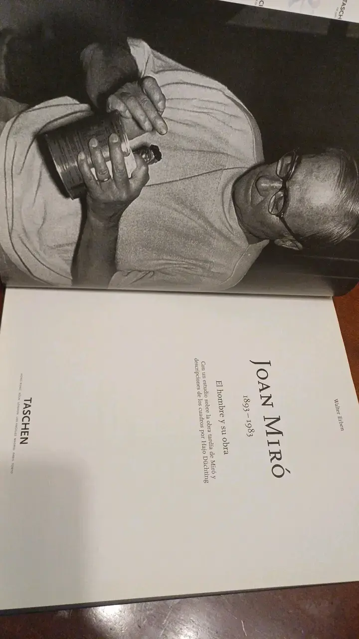 Libro de arte Miró por Taschen - 2