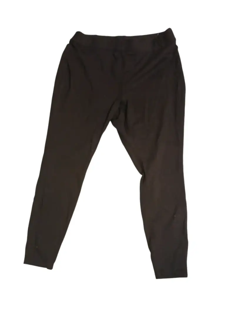 Leggings negros de algodón para mujer