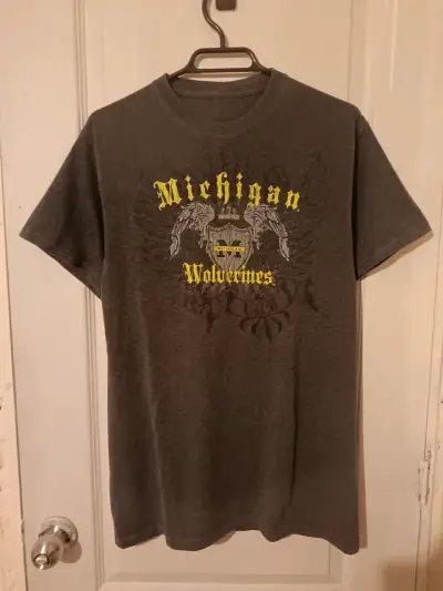 Polera gris Michigan Wolverines y2k - miniatura 1