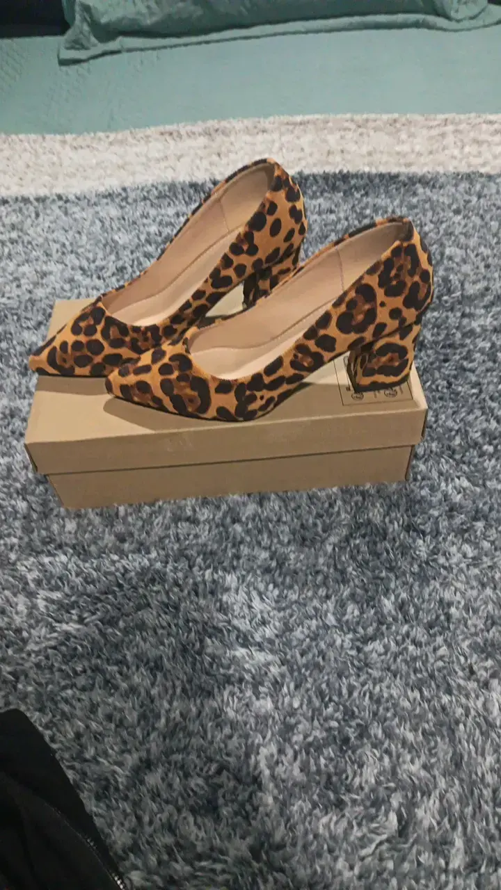 Zapatos de tacón animal print para mujer - 2