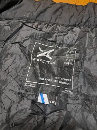 Pantalon de nieve negro Arctix talla 2XL - miniatura 4