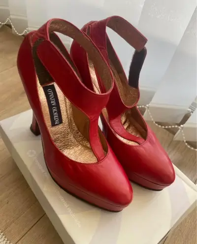 Zapatos de Tacón Rojo Patricio Arévalo - miniatura 1