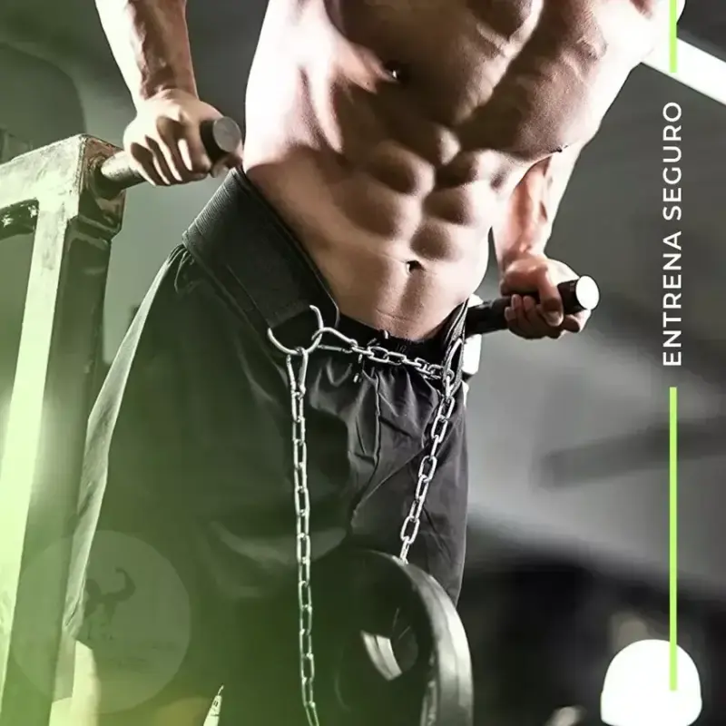 Cinturón de Lastre + Cadenas (Soporta +100 kg) - 1