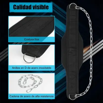 Cinturón de Lastre + Cadenas (Soporta +100 kg) - miniatura 3