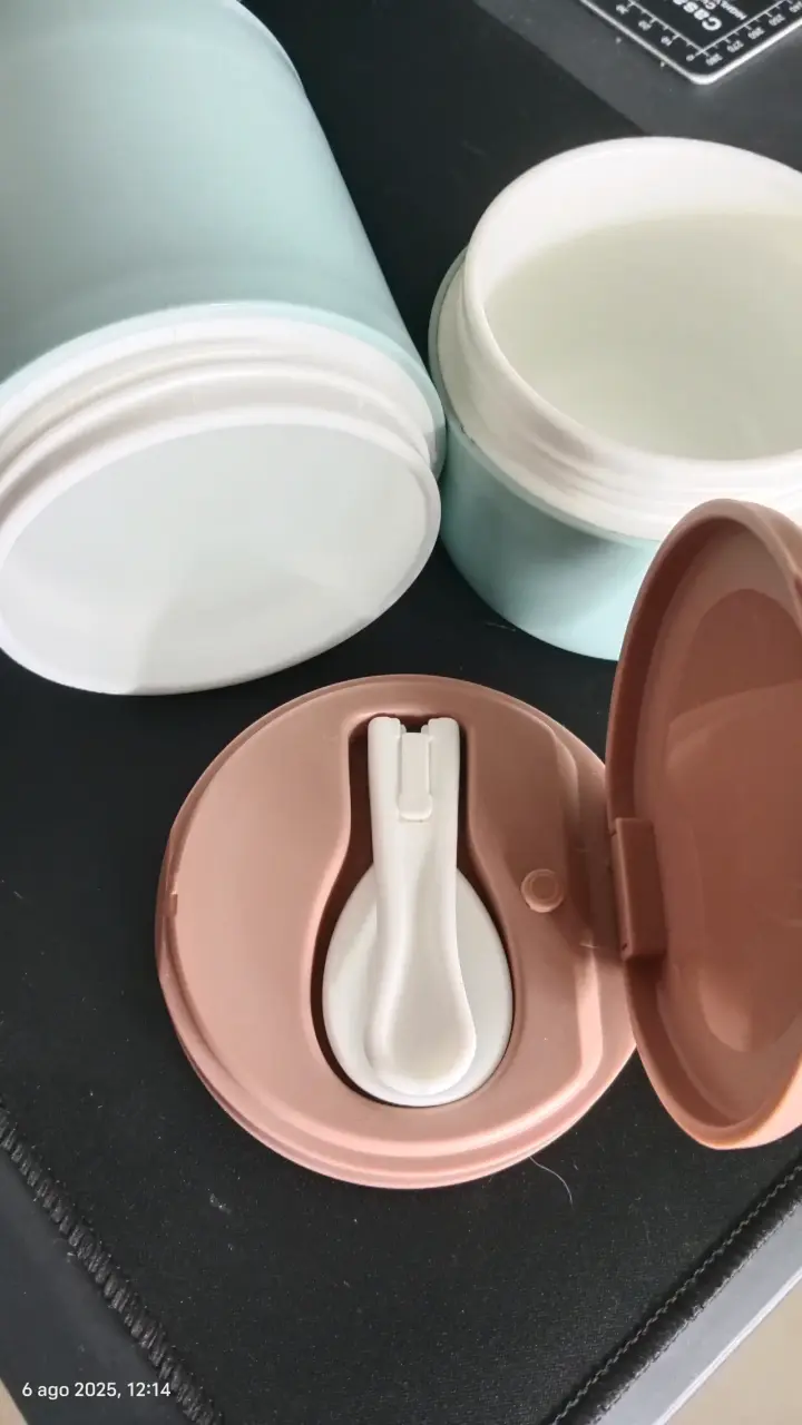 Termo de comida portátil con cuchara - 5