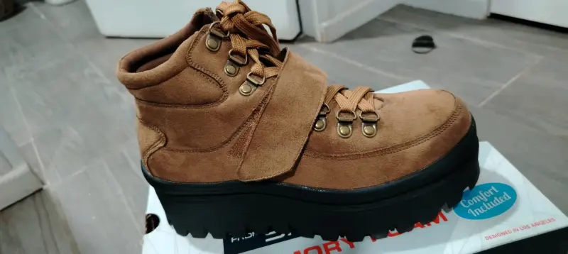 Botines  color café Newwalk para mujer - 2