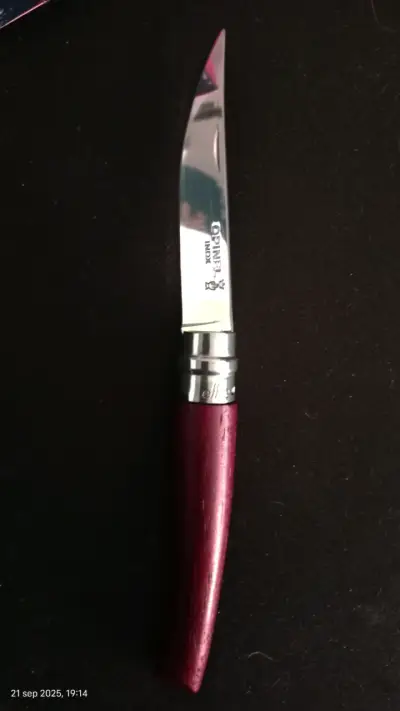 Cuchillo Opinel Effilé 8 Padouk de Francia - miniatura 2