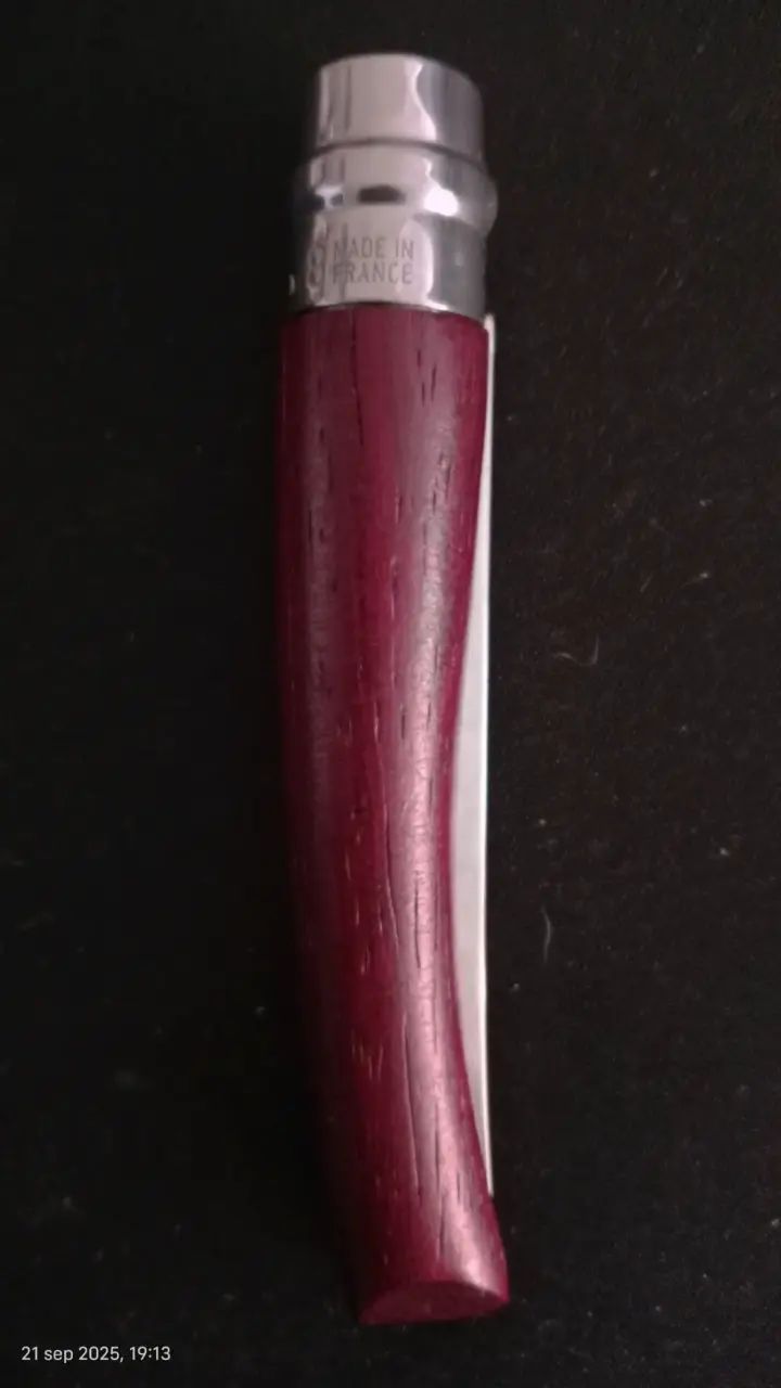 Cuchillo Opinel Effilé 8 Padouk de Francia - 3