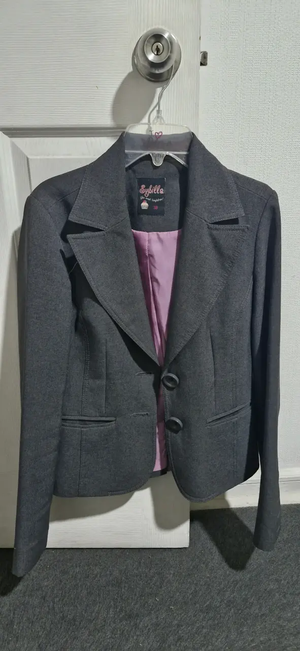 Blazer gris para mujer Sybille talla 38