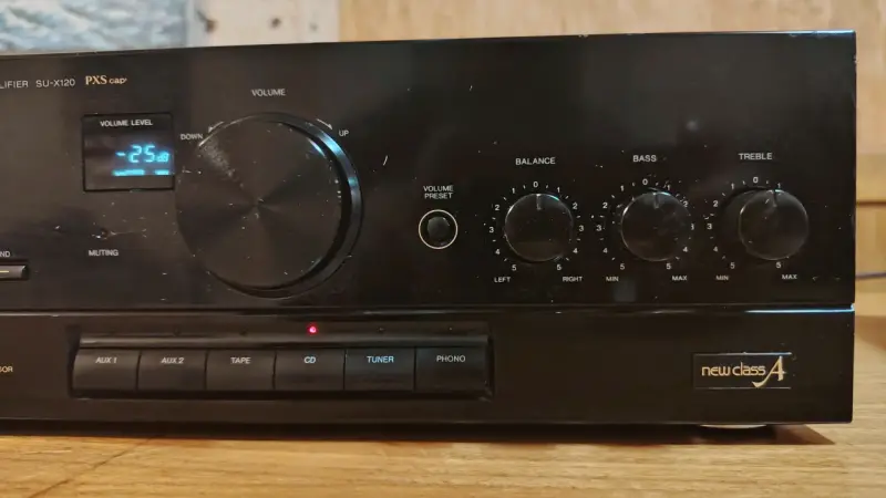 Amplificador estéreo Technics SU-X120 - 3